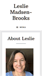 Mobile Screenshot of lesliemadsenbrooks.com